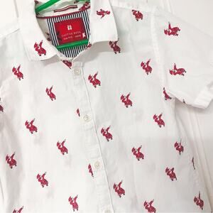 CACTUS BOYS • Dab Santa Clause Short Sleeve Button Down Shirt